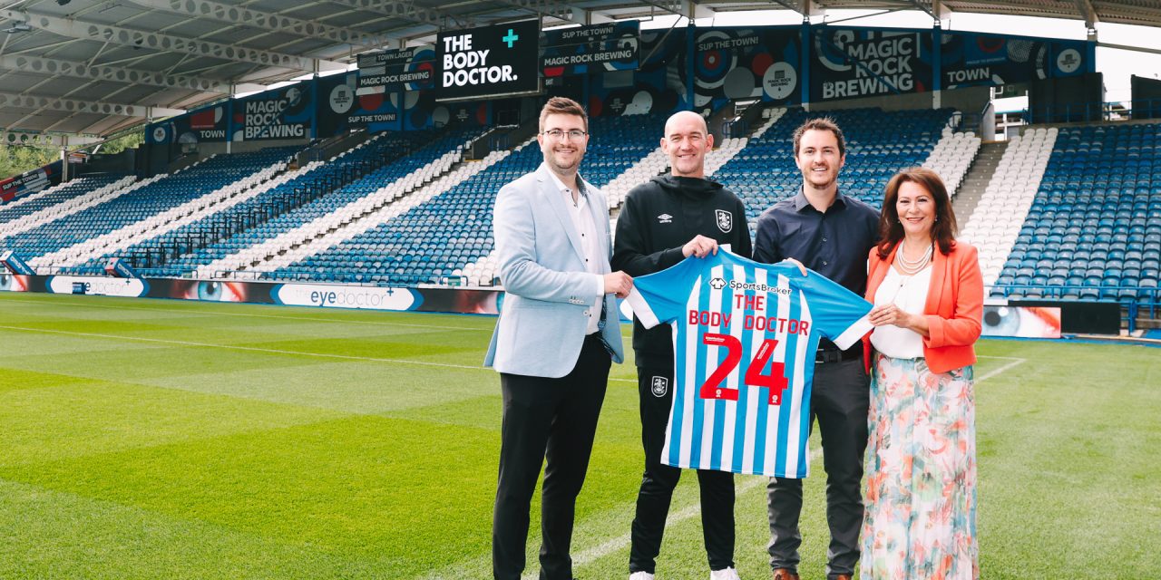 The Body Doctor signs two-year associate partner sponsorship deal with Huddersfield Town
