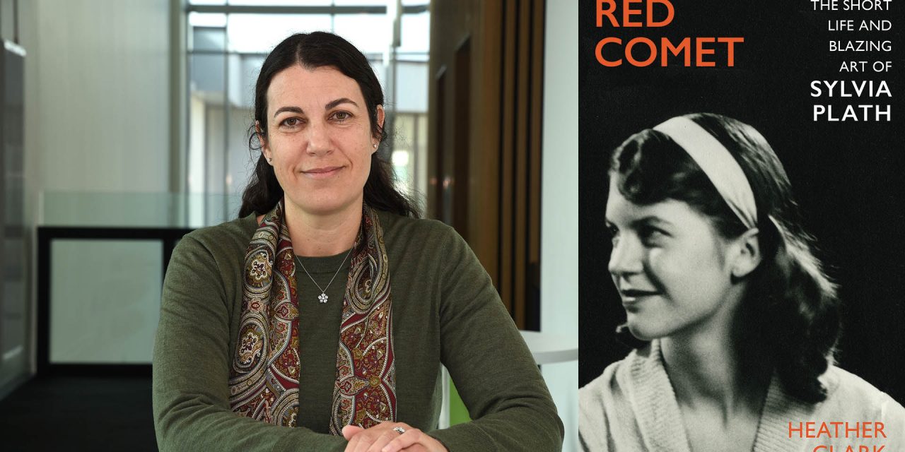 University of Huddersfield’s Prof Heather Clark wins Truman Capote Award for her biography of Sylvia Plath