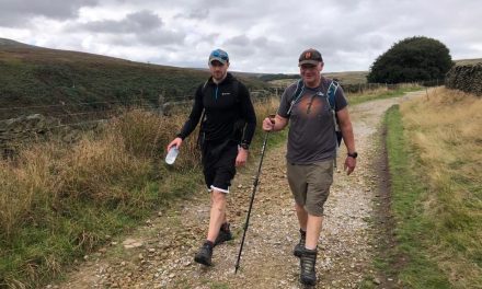 Fast and slow: How father and son David and Richard Anderson are tackling the 73-mile Kirklees Way to raise funds for Forget Me Not Children’s Hospice
