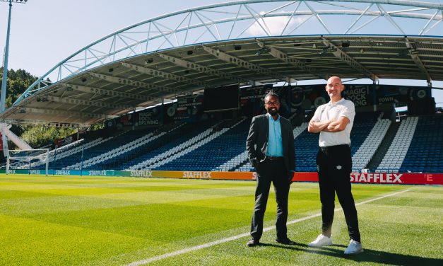 Recruitment firm Stafflex renews sponsorship with Huddersfield Town for a 15th year