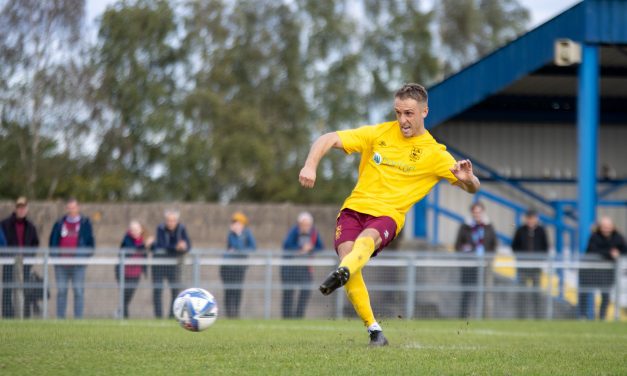 Emley AFC’s Joe Kenny has represented England at Futsal but now he’s fully focused on promotion for the Pewits