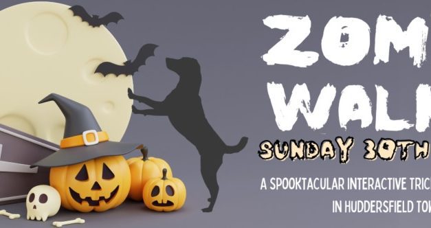 RSPCA’s spooktacular Zombie Walkies returns to Huddersfield town centre for Halloween