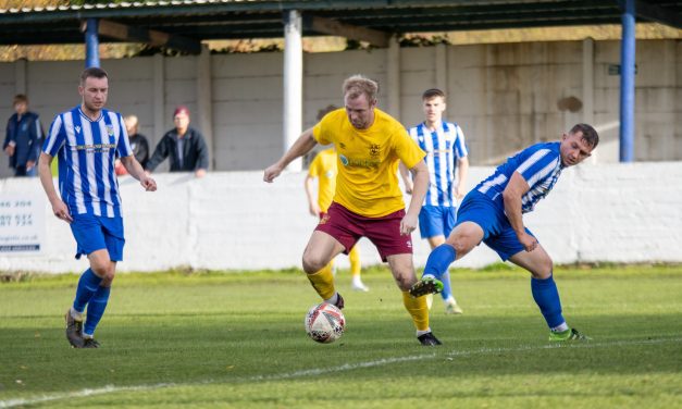 James Walshaw’s fifth goal for Emley AFC secures a fifth straight win as the Pewits cut the gap at the top