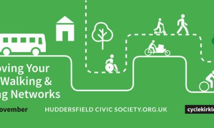 A conference to promote cycling and walking routes is to be held in Huddersfield