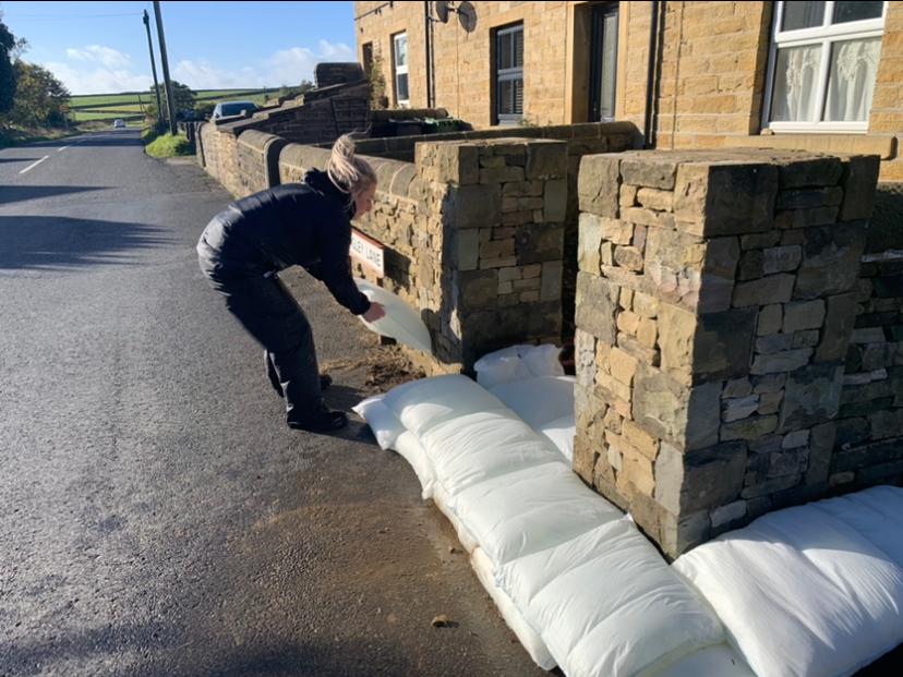 Huddersfield company sees deluge of demand for ‘sandless sandbags’ as storms batter UK
