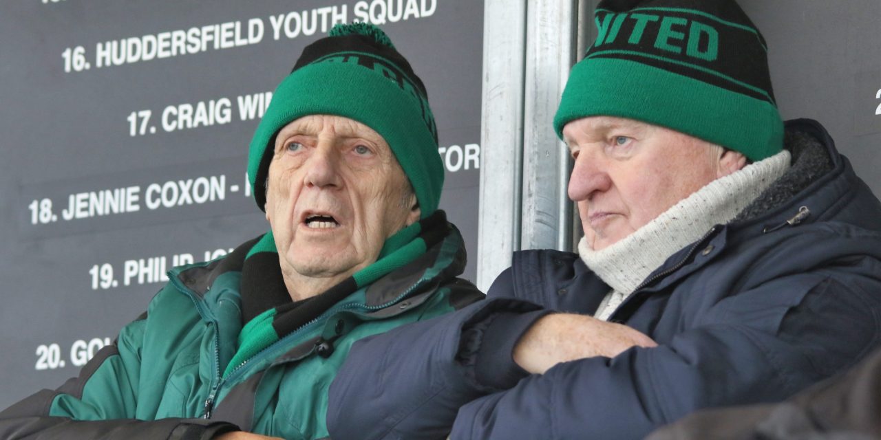Gallery of images: Woolly hats were order of the day as Golcar United clinched valuable point