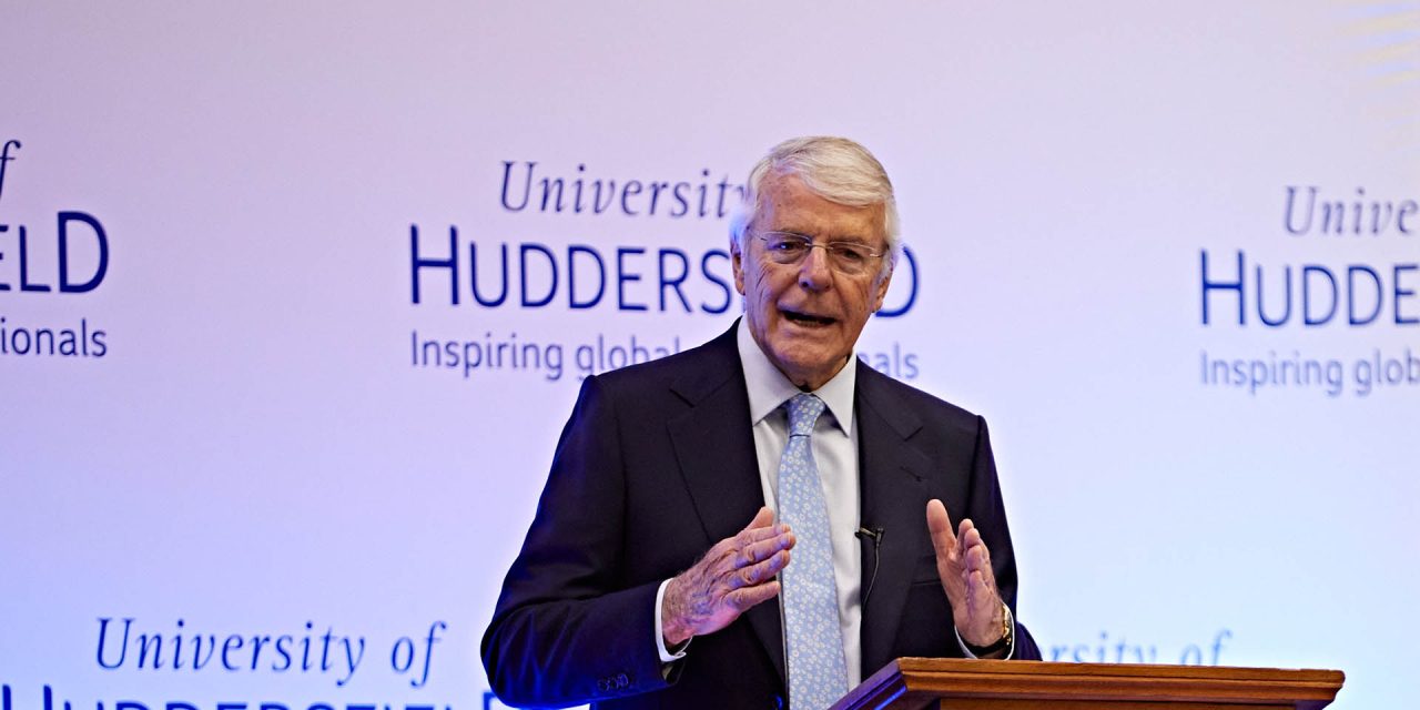 Harold Wilson Lecture: Sir John Major on why democracy matters, praise for Barry Sheerman and Rishi Sunak’s ‘Herculean task’