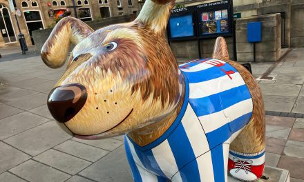 There’s only a week left of the Snowdogs Support Life Kirklees art trail and there’s lots of activities for the kids in half-term