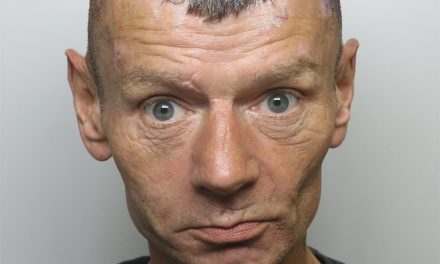 Prolific burglar Lee Jenkins who plagued Huddersfield town centre is locked up for two years