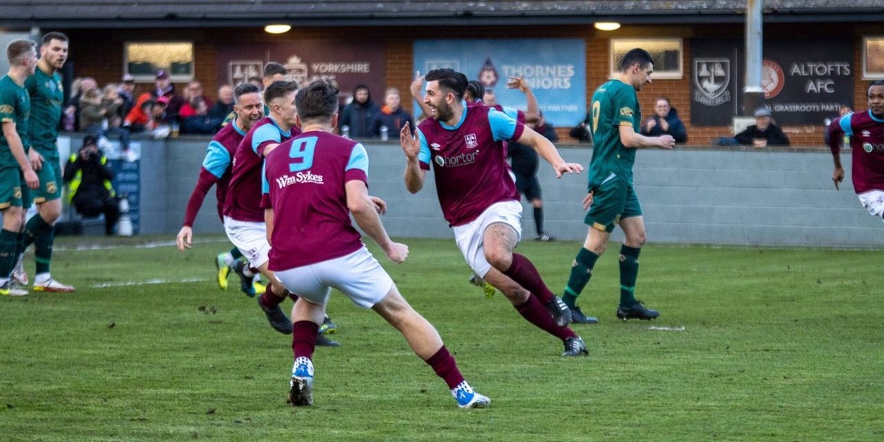 Goal joy for Rikki Paylor but Emley AFC’s 15-match unbeaten run comes to an end against leaders North Ferriby