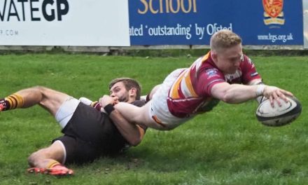 Huddersfield RUFC coach Gaz Lewis believes 57-14 defeat to Fylde flattered promotion chasing opposition