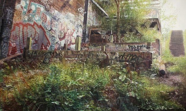 Do you see art or graffiti? A new botanical exhibition has opened at Huddersfield Art Gallery