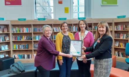 Kirklees Libraries becomes first public library service in the UK to win a Quality 4 Health award