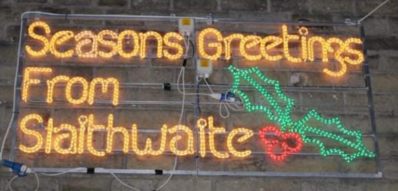 A full day of entertainment is planned when Slaithwaite’s Christmas lights are switched on