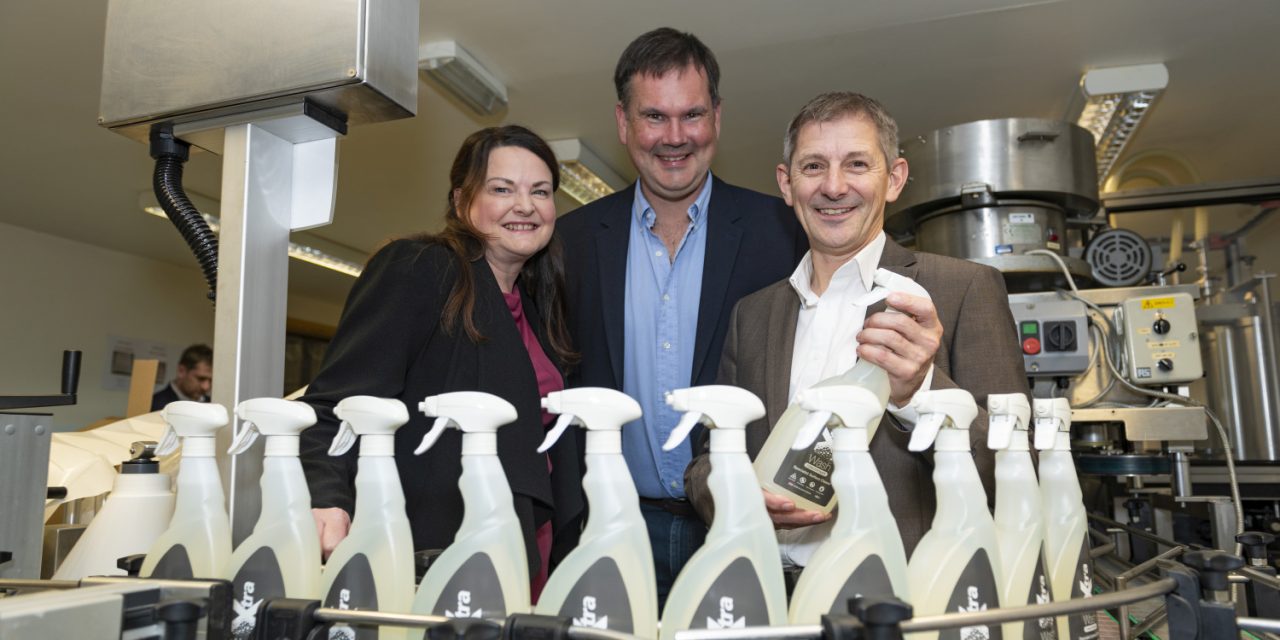 Innovative Huddersfield company expands to produce more environmentally-friendly cleaning products