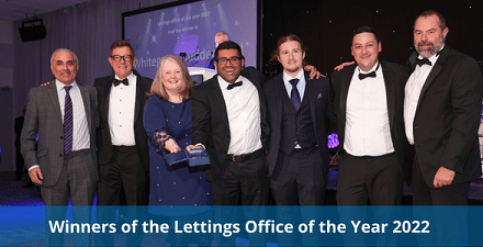 Whitegates retains No1 spot as Lettings Office of the Year at the Property Franchise Group Awards