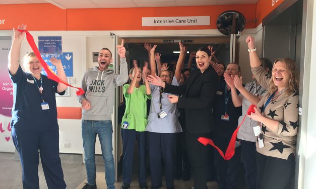 Pulse radio presenters Mylo and Rosie open revamped ICU at Huddersfield Royal Infirmary