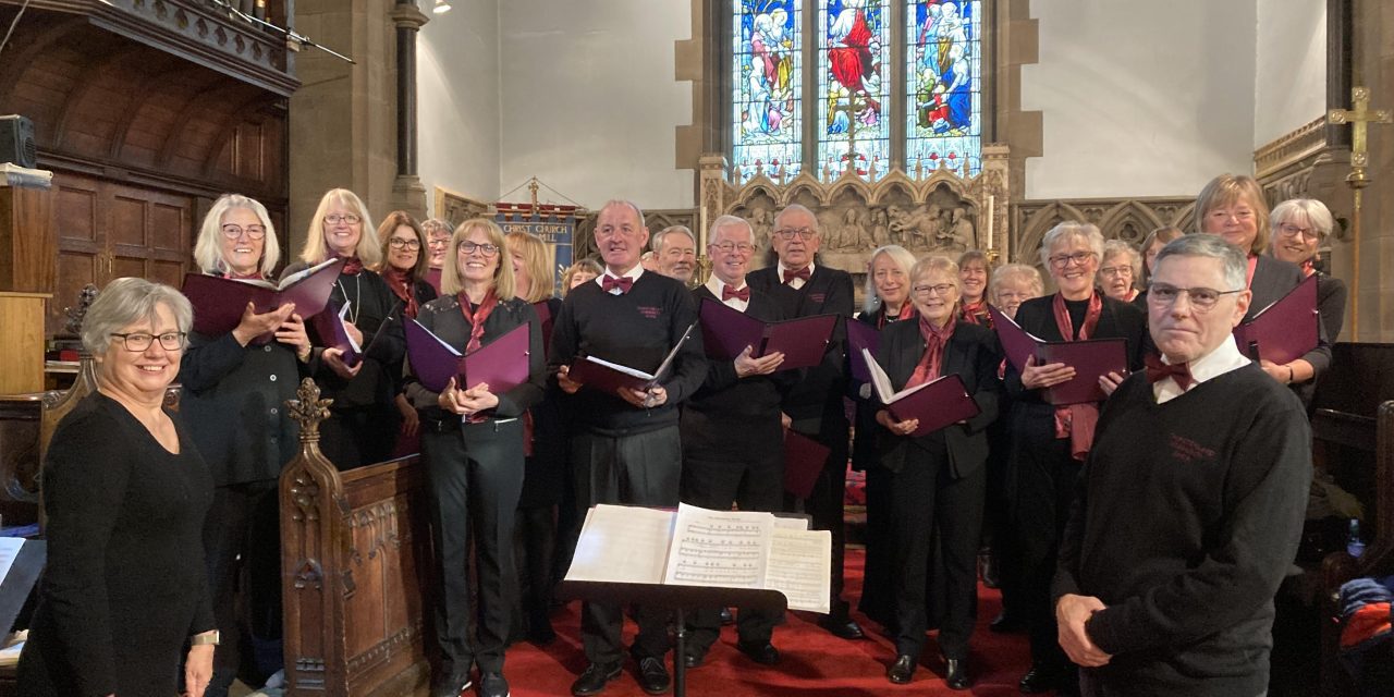 Thurstonland Community Choir sings praises of clothing charity Uniform Exchange