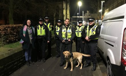 Sniffer dogs deployed in Huddersfield town centre to keep drugs out of clubs and bars