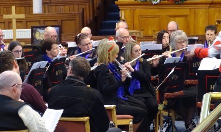 Huddersfield Wind Band and Yorkshire Imperial Band stage joint concert at Salendine Nook