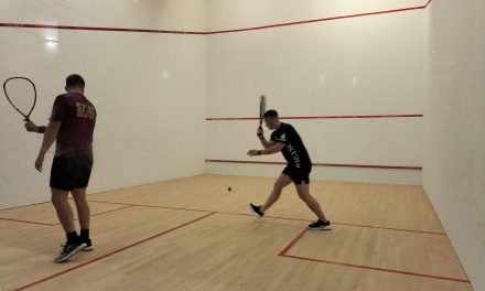 Mike Coombes plays racketball ‘game of his life’ as Huddersfield Lawn Tennis & Squash Club return to winning form
