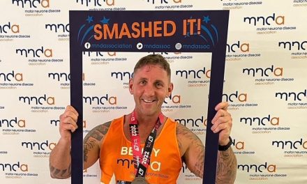 Marathon man Richard Shaw inspired to hit the road again to raise £20k for the MND Association