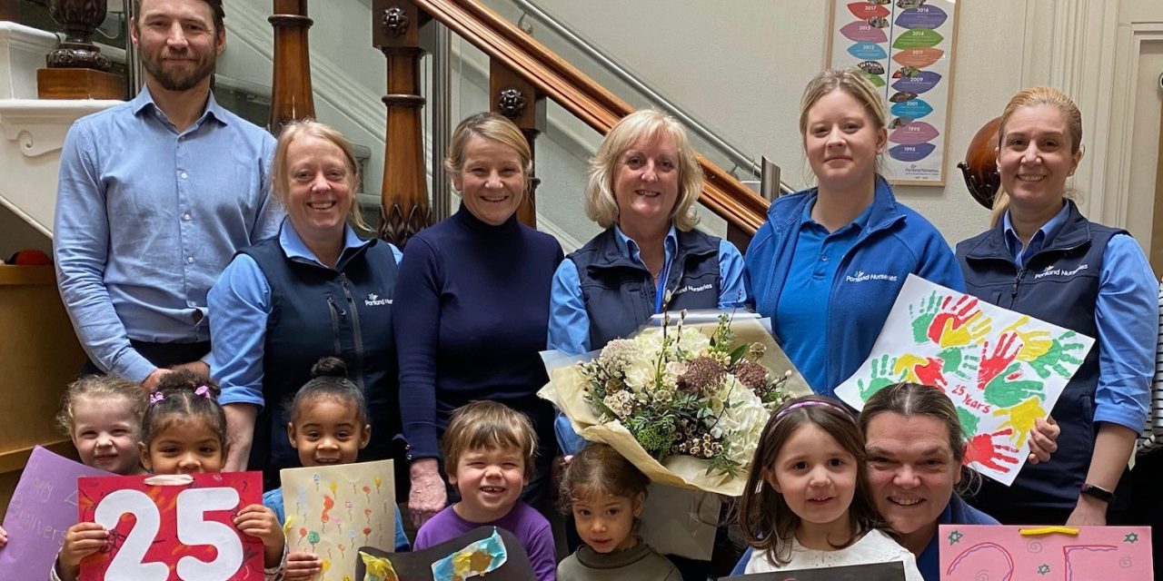 Nursery manager Samantha Warburton celebrates 25 years