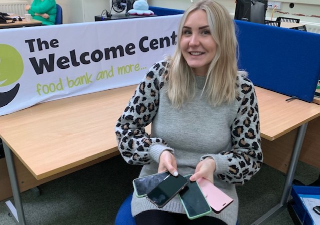 The Welcome Centre food bank wants your old smartphone to help combat digital exclusion