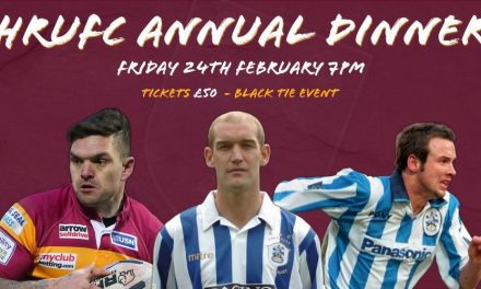 Sporting icons Marcus Stewart, Andy Booth and Danny Brough to be special guests at Huddersfield RUFC annual dinner