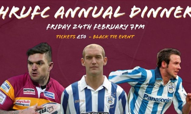 Sporting icons Marcus Stewart, Andy Booth and Danny Brough to be special guests at Huddersfield RUFC annual dinner