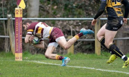 Huddersfield RUFC’s winning run comes to an end but it was still a point gained