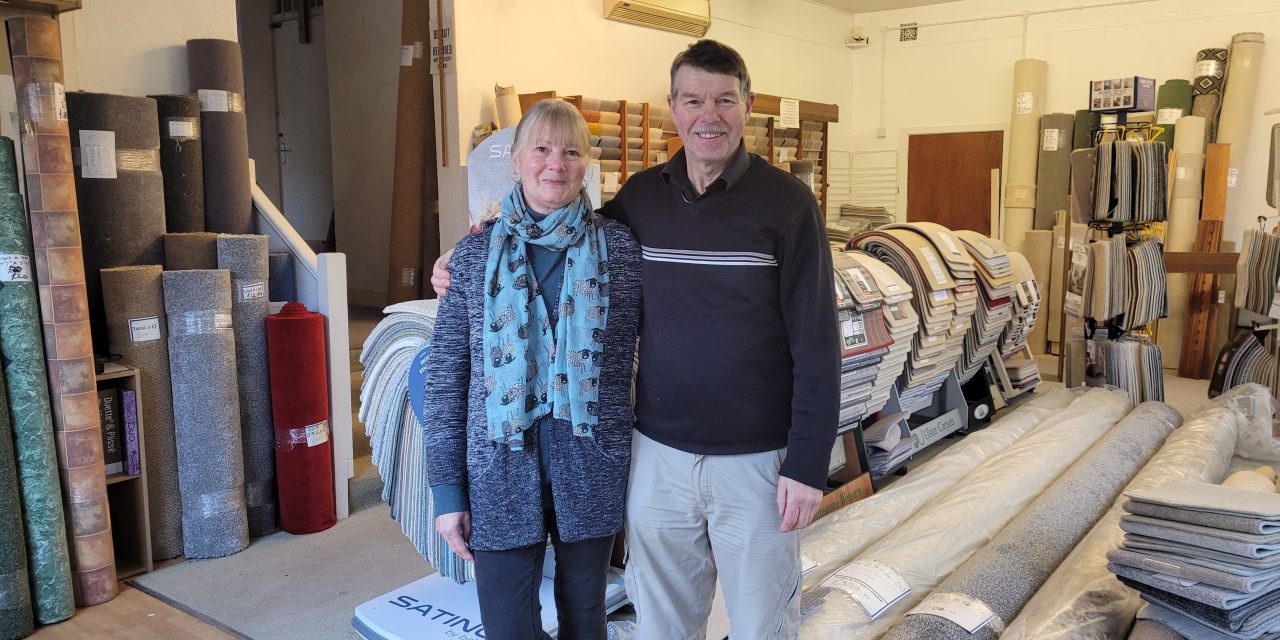 End of an era as retirement beckons for Andrew and Carol Starkey of Marsh Carpets