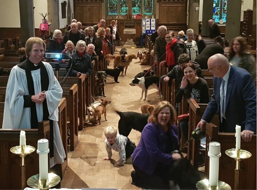 How you can have your pets blessed in a church service with a difference