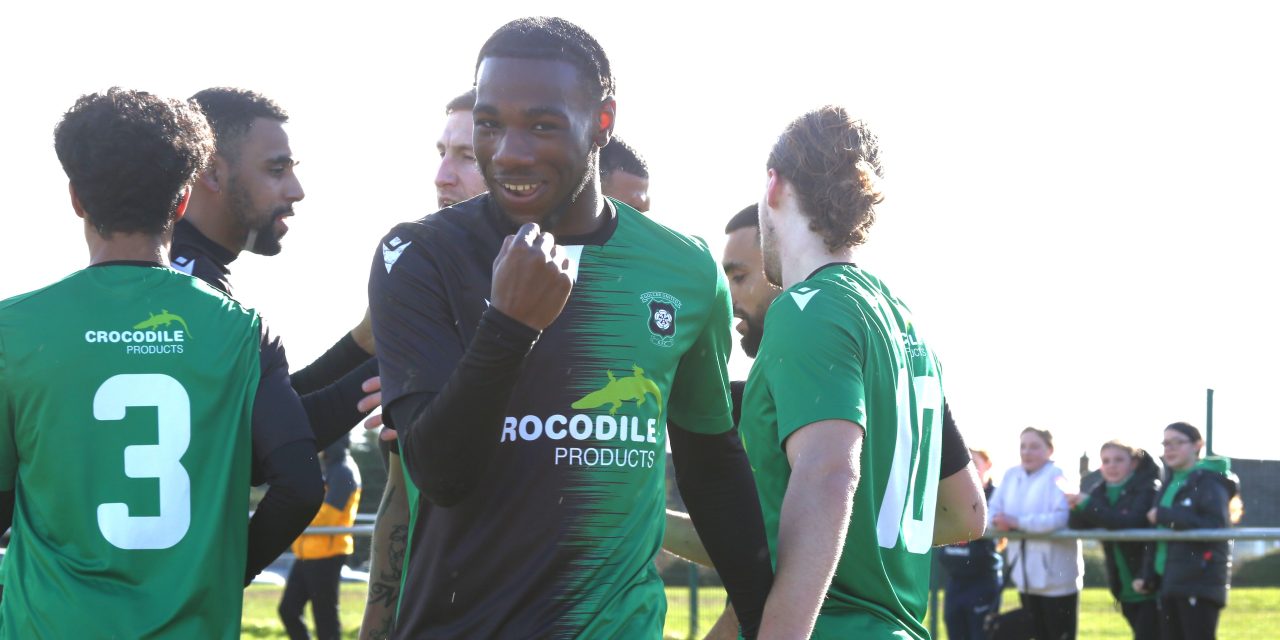 Golcar United’s on loan FC Halifax Town midfielder Sam Essien has a bright future in the game says boss Ash Connor