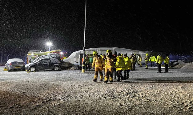 University of Huddersfield student paramedics tested in emergency exercise at Leeds Bradford Airport