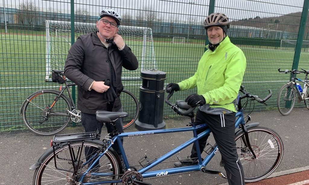 blind tandem cycling