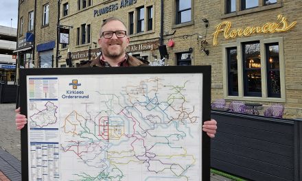 London Underground-style map of Huddersfield pubs is updated seven years on