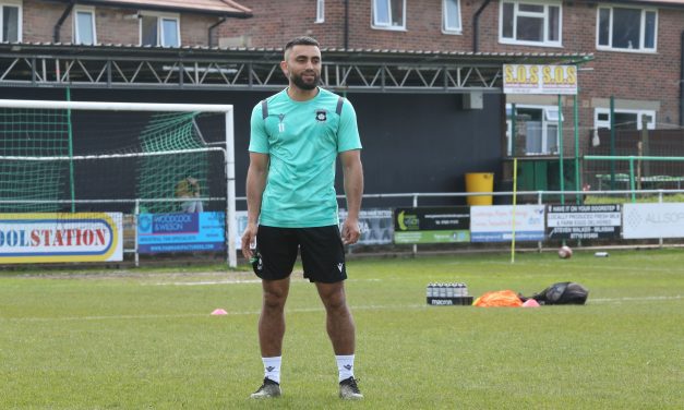 Dan Naidole stays on at Golcar United and has goals in his sights