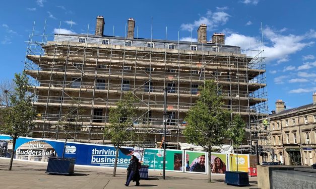 A look inside the George Hotel as work on the outside nears completion with scaffolding coming down soon