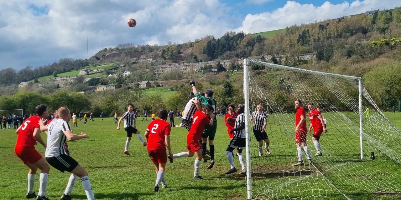 Connor Beaumont and Jake Morley score twice as Linthwaite Athletic hit six to reach West Riding FA Challenge Cup Final