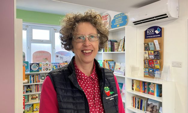 First look inside the new Children’s Bookshop in Lindley and a thanks to the amazing supporters who made it happen