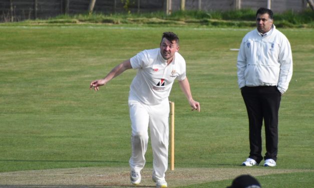 Almondbury Wesleyan’s Matt Henshaw put skids under Mirfield Parish Cavaliers with four-wicket haul