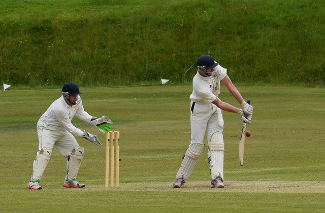 Tom Denton was at his Sunday best as Shepley inflicted defeat on champions Hoylandswaine