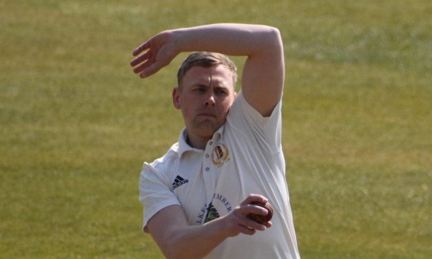 Andrew Smith held his nerve to send Kirkburton second in the Huddersfield Cricket League Premiership as they thwarted Thongsbridge