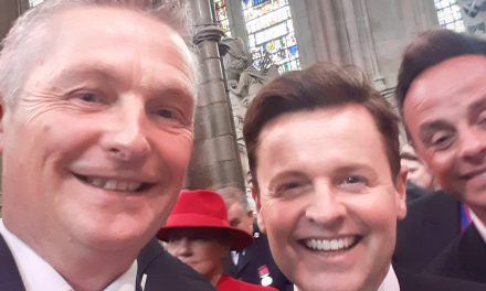 Coronation day was a marathon for Andy Wright with Ant & Dec and Lionel Richie – and now he’s literally going to run one