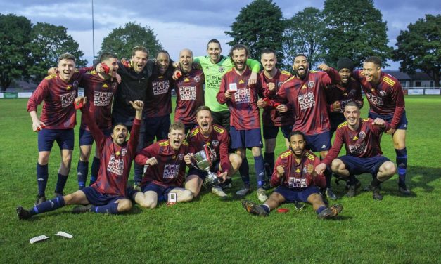 Trophies galore at the Bernabrow as Berry Brow seal Huddersfield District League title