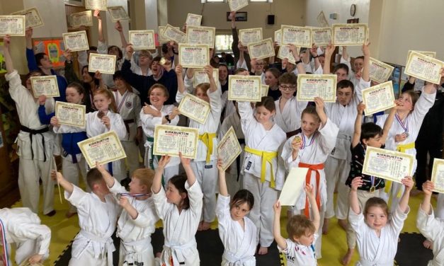 Kirkburton Karate Club smashed a charity fitness challenge inspired by instructor Colin Hanson