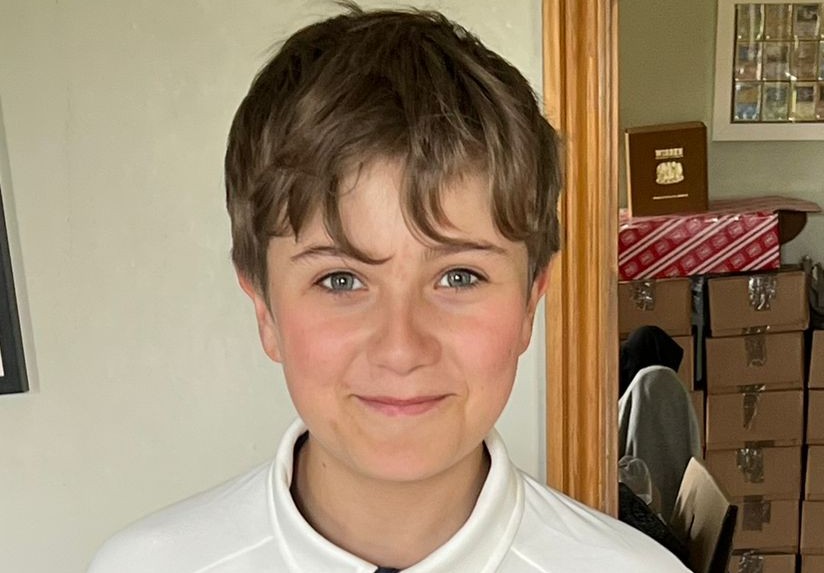 14-year-old Alex Ridler shows maturity beyond his years as he bats for two hours in men’s cricket