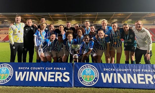 Huddersfield Town Women FC lift County Cup and reach out to incoming Town owner Kevin M. Nagle