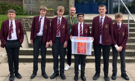 Students at Colne Valley High School put their shirt on a great idea to raise money for charity